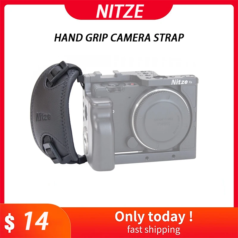 Nitze, 1 шт., ремешок для камеры, ремешок из искусственной кожи для камеры, аксессуары для фотосъемки камеры для DSLR