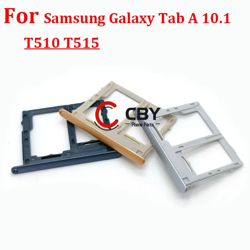 Для Samsung Galaxy Tab A 10.1 T510 T515 Слот для sim-карты, держатель лотка, разъем для чтения sim-карт, разъем для чтения sim-карт