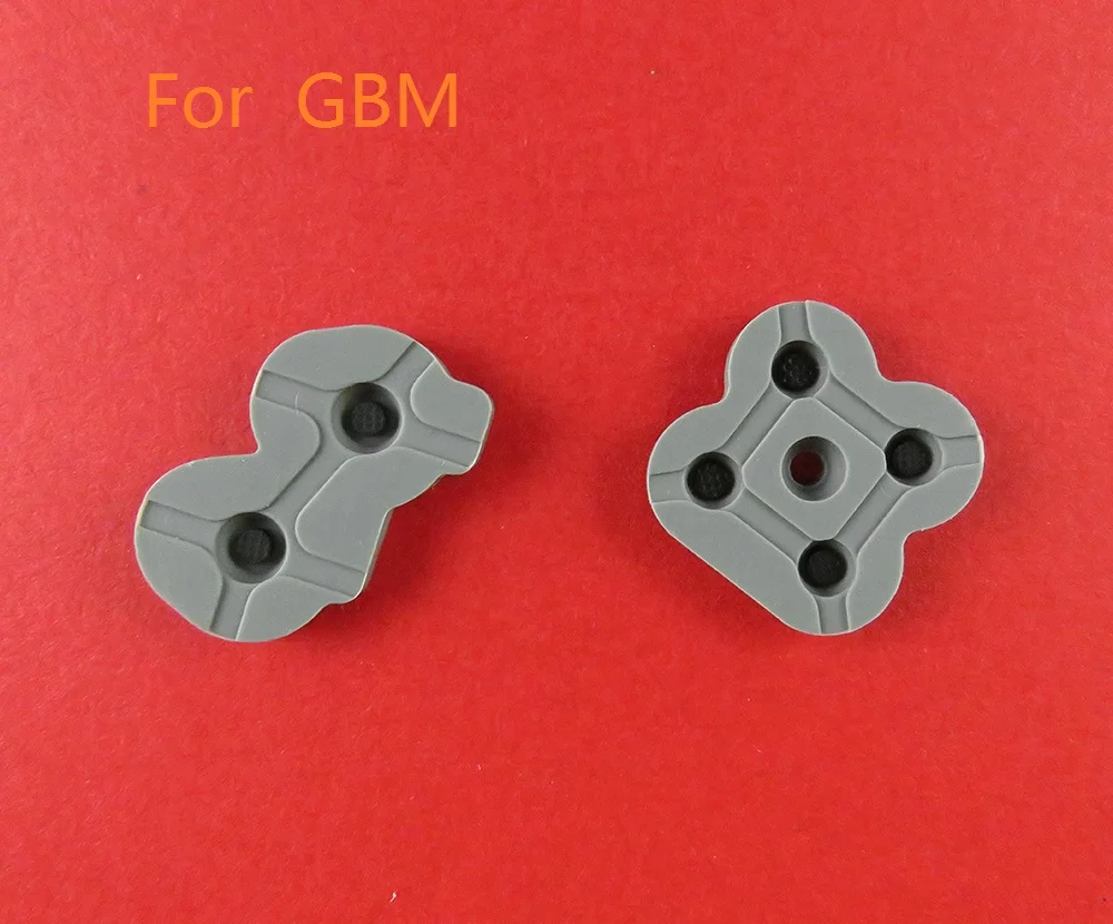 20 комплектов силиконовых кнопок с токопроводящей резиновой накладкой для GBM Micro Replacement Silicon для Nintendo GameBoy