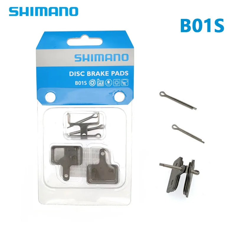 Shimano B01S 1/2 Пара Велосипедных Дисковых Тормозных Колодок из Смолы для MT200 M355 M395 M415 M445 M465 M495 M525 M575 T615 M4050 MTB Тормозные Колодки