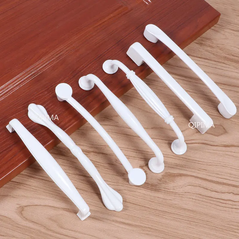 Мебель Кухонная ручка Простота Fuji Белые ручки выдвижного ящика Корпусная мебель Кухонные ручки для дверцы шкафа Выдвижной ящик