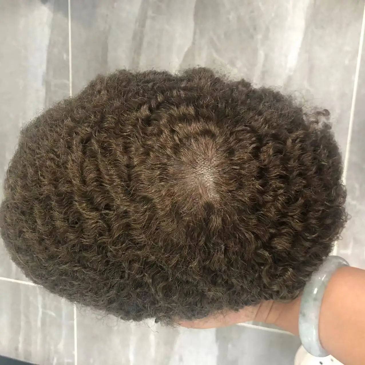 Парик Для Чернокожих Мужчин Система Замены Волос Из Мягкой Тонкой Кожи, Шиньоны 10 