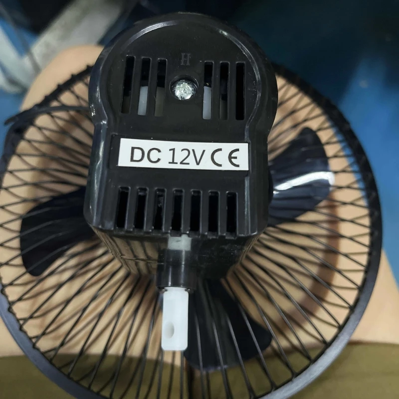 Наружная циркуляция воздуха 2-ступенчатый регулируемый автомобильный зажимной вентилятор для кемпинга настольный вентилятор Прямая поставка