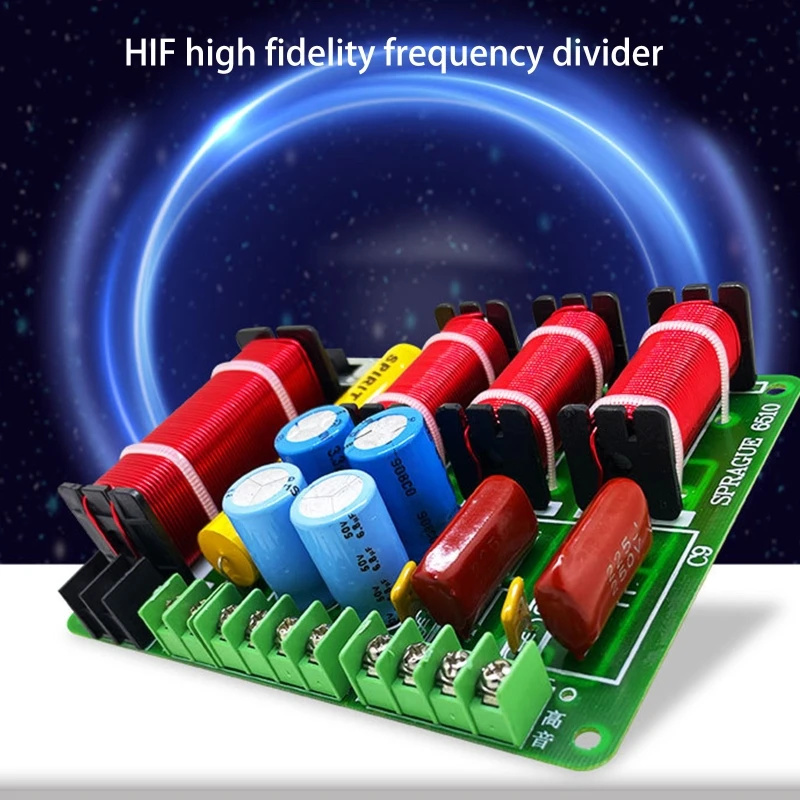 Sprague6510 DIY HiFi Делитель высоких частот Альт-басов Динамик с увеличенным переключателем высокочастотных точек