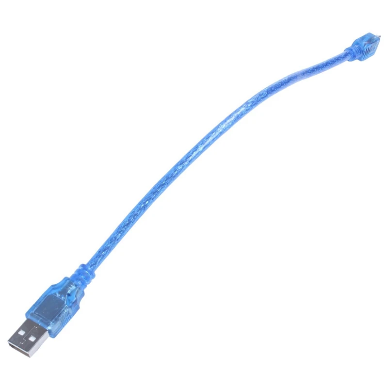 3X Новый USB 2.0 A штекерный к Mini USB B 5Pin Штекерный кабель для передачи данных Шнур Адаптер Конвертер 1FT