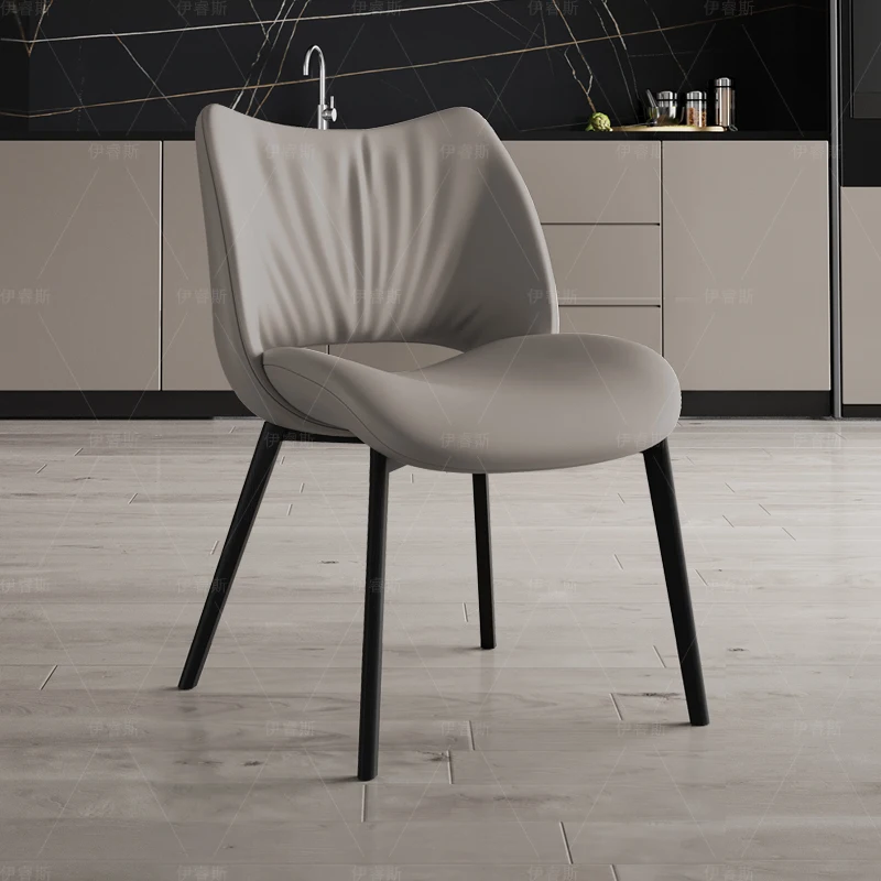 Итальянский минималистичный обеденный стол и стул для дома, современное минималистичное кресло, итальянский онлайн-дизайнер-знаменитость, элитная модель r