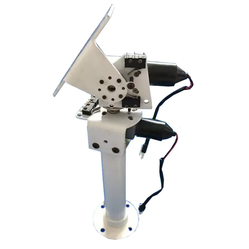 НОВЫЙ Двухосный Робот для отслеживания солнечной энергии с поворотом и мониторингом Постоянного Тока DIY DC с Большой Нагрузкой и Высоким Крутящим моментом Цельнометаллический Червячный Мотор-редуктор X Axis Y Axis