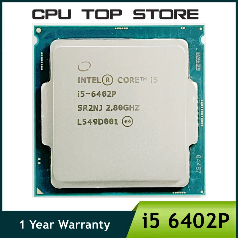 Используемый Intel Core i5-6402P i5 6402P 2,8 ГГц Используемый Четырехъядерный процессор Quad-Thread CPU 6M 65W LGA 1151