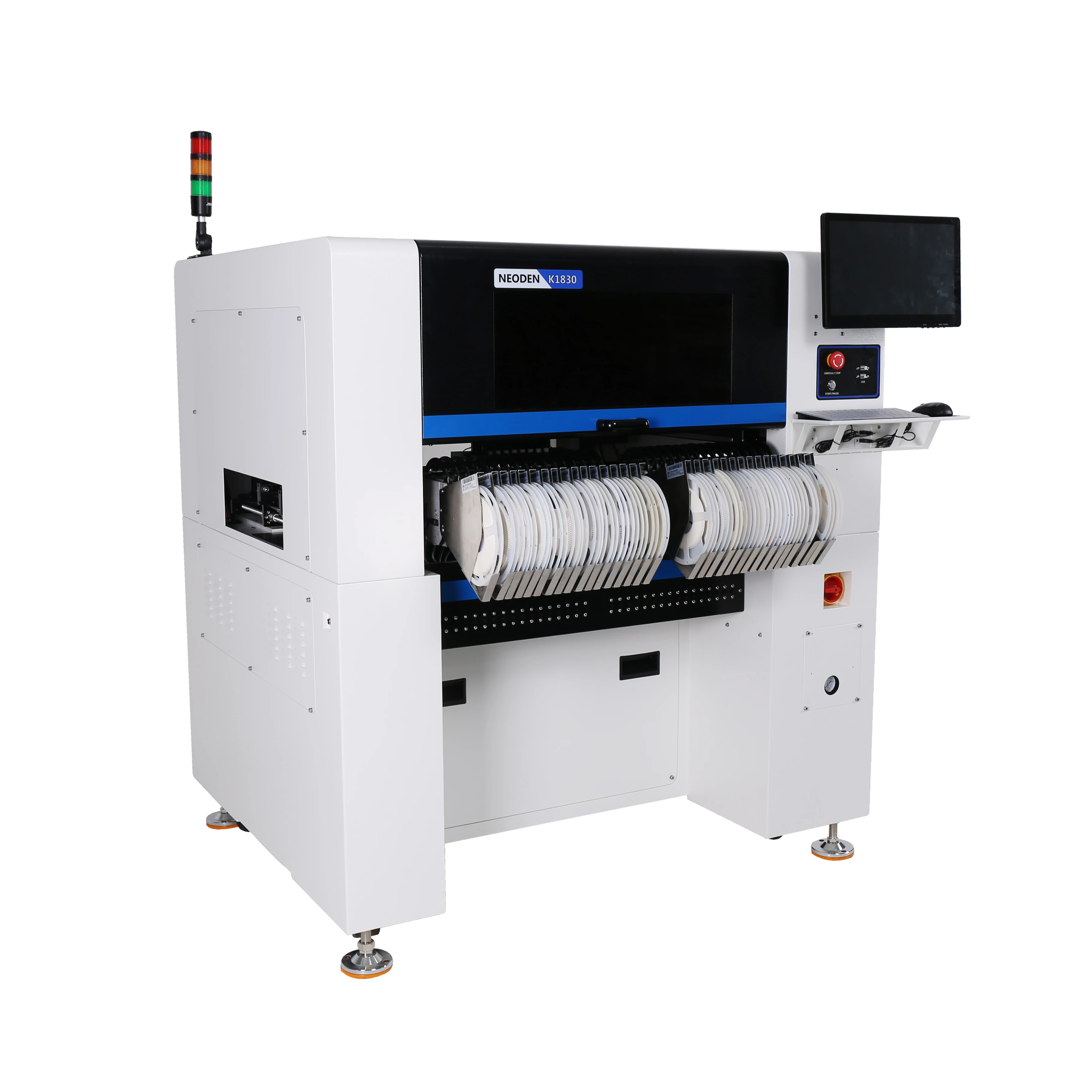 Smt Автоматическая машина для подбора и размещения оборудования для сборки печатных плат NeoDen K1830 Машина для монтажа Smd-компонентов
