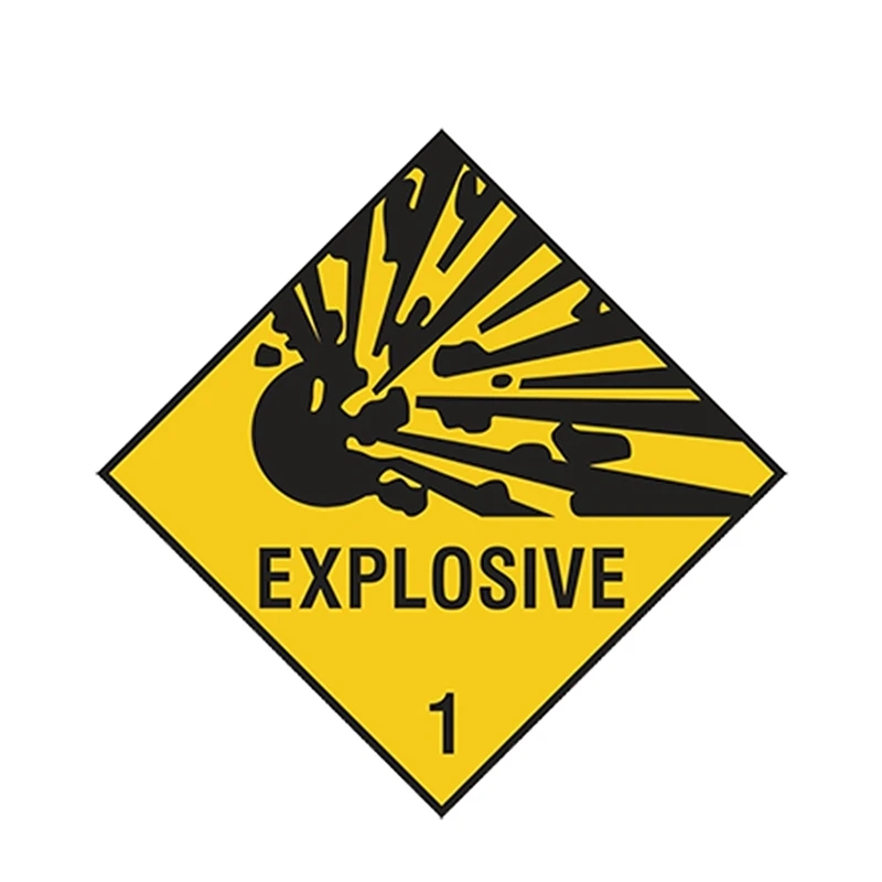 TXCT Персональная взрывная наклейка на автомобиль, предупреждающая об опасности взрыва, Дверь ноутбука, Водонепроницаемый Аксессуар для укладки автомобиля, 10 см