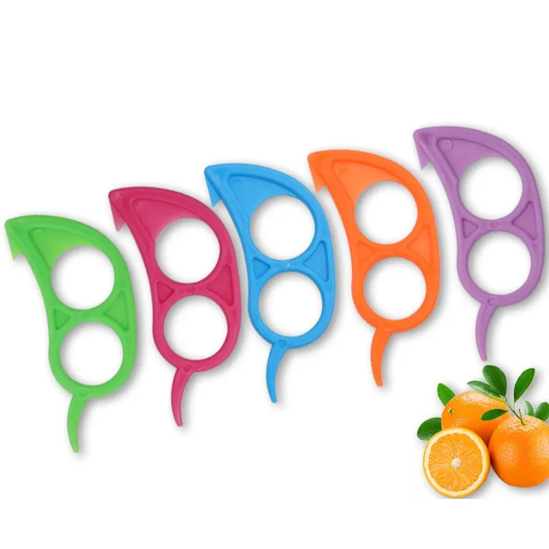 5 Упаковок Легко открываемых цитрусовых Нож для нарезки кожуры цитрусовых, Овощерезка, инструменты для фруктов, Овощечистка для апельсинов, кухонные принадлежности