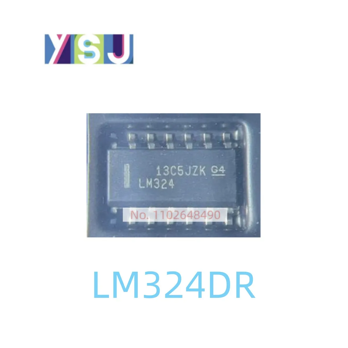 LM324DR IC Совершенно новый микроконтроллер EncapsulationSOP-14