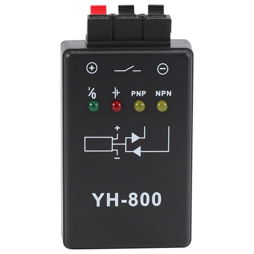 Тестер фотоэлектрических переключателей YH-800, тестер бесконтактных переключателей, тестер магнитных переключателей, тестер датчиков (без аккумулятора)