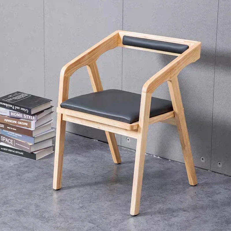 Необычный стул для гостиной, кухонное кресло в скандинавском стиле, Мягкие удобные стулья, Деревянные дизайнерские Современные шезлонги, мебель для зала
