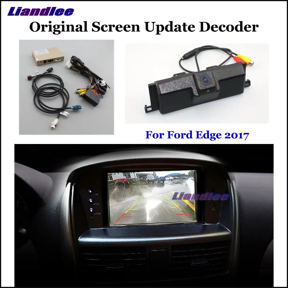 Для Ford Edge/Endura 2015-2021 Автомобильная HD камера парковки заднего вида, декодер резервной камеры заднего вида, Аксессуары для сигнализации