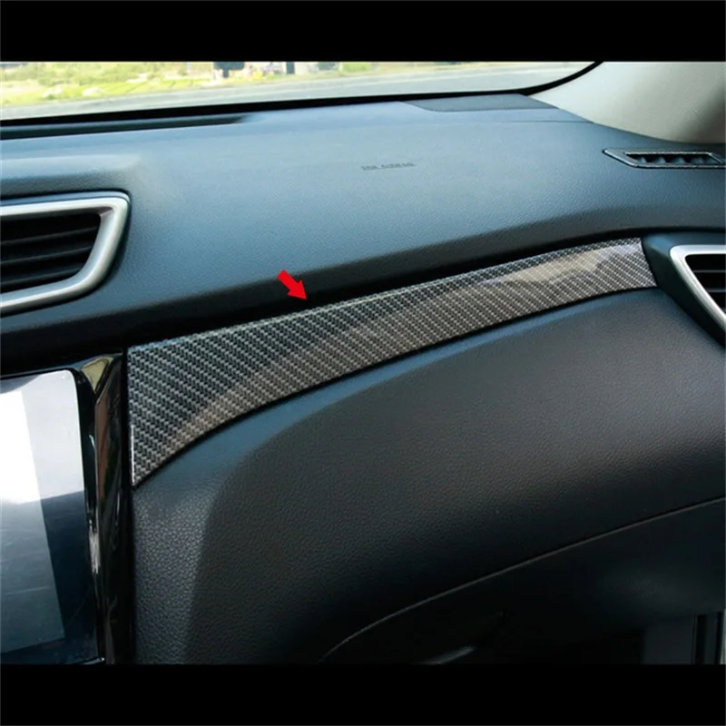 ABS для Nissan X-Trail T32 Rogue 2014-2017 2018, Центральная панель управления автомобиля, Декоративная полоса, отделка, Аксессуары для стайлинга автомобилей