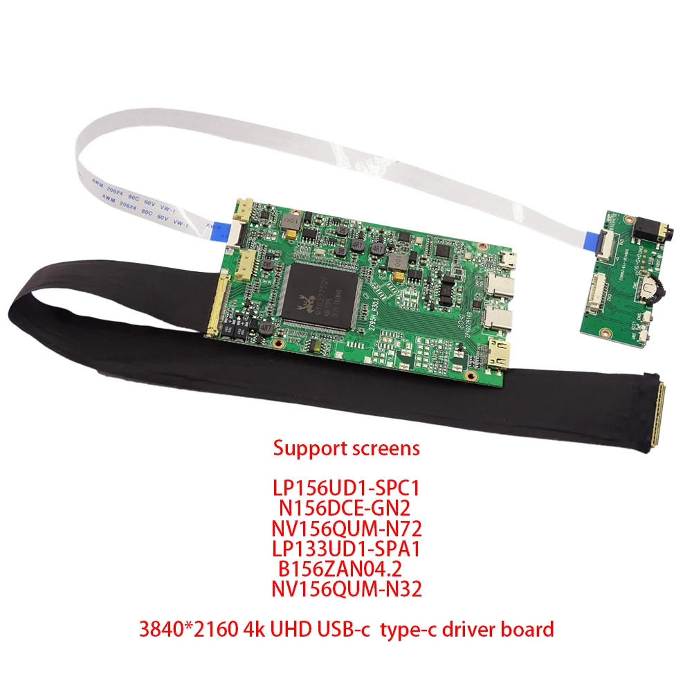 Ki для N173HCE-G33 1080P 144HZ Type-c Mini HDMI-совместимая плата контроллера bdriver для портативного монитора DIY, подходящего для ЭКРАНА НОУТБУКА