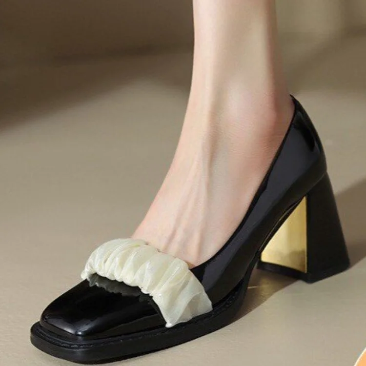 Женские летние высокие каблуки партии квадратным носком сандалии женщин PU мода платформы, мелкий рот нескользящие винтажные высокие каблуки женщин