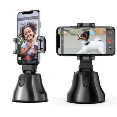 Smart Shooting Gimbal Selfie 360 Всестороннее Вращение Автоматическое Отслеживание Объектов Лица для Камеры Смартфона GoPro Vlog Live Selfie Stick