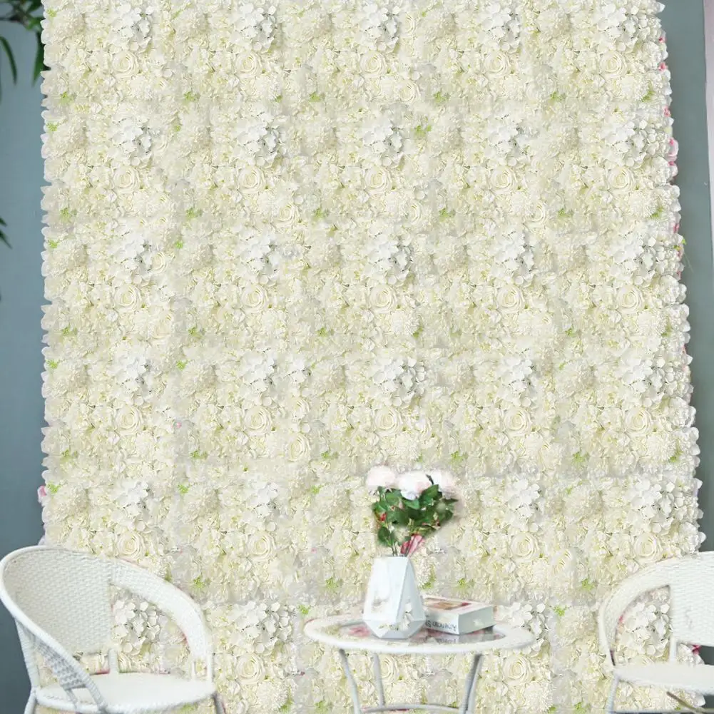 Привлекательный фон из искусственных роз, Свадебное украшение стены, Декоративная панель из искусственных цветов с защитой от ультрафиолета, декор мероприятия