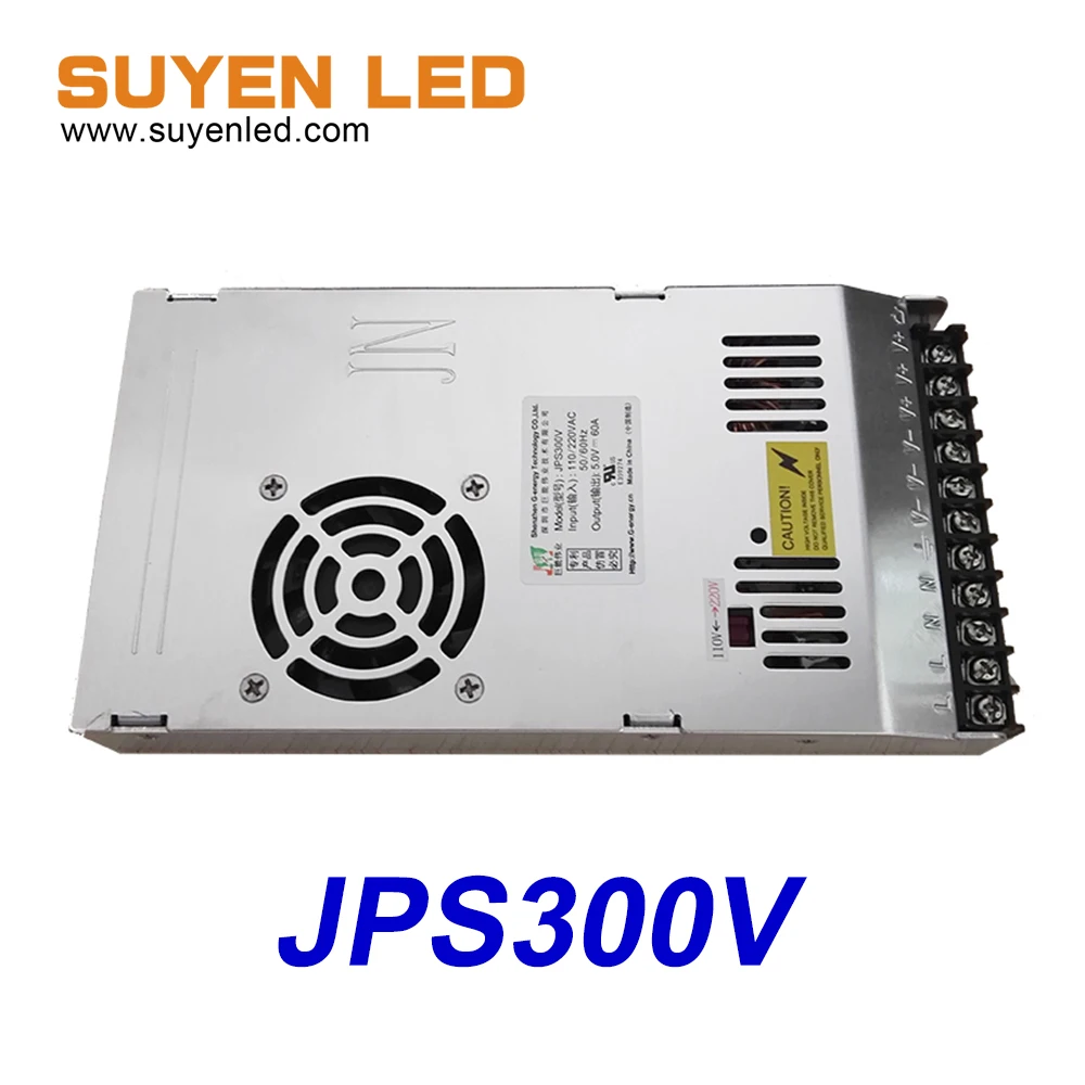 Лучшая цена G-Energy JPS300V светодиодный экран 5V 60A 300W Блок питания JPS300V