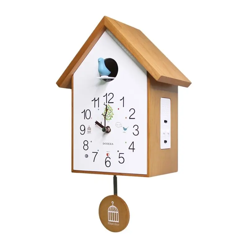 Настенные часы с деревянным маятником, Подвесной Колокольчик, Часовой Механизм для гостиной, Reloj De Pared, Декор для спальни SC050