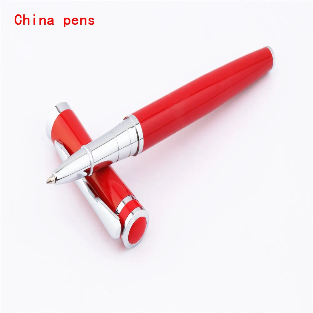 Роскошное качество 3035 Красный цветбизнес офисная ручка-роллер со средним пером Новая
