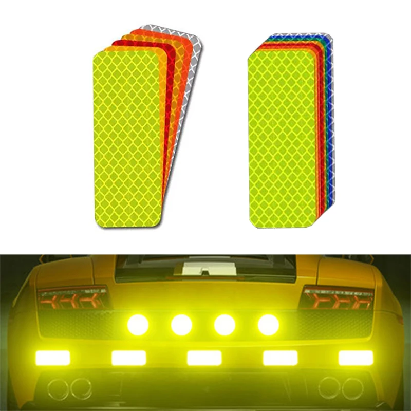 Светоотражающие наклейки на бампер автомобиля, предупреждающая лента, наклейки для автомобилей, автомобильные наклейки Chrysler Voyager Mg Zs, светоотражающий клей