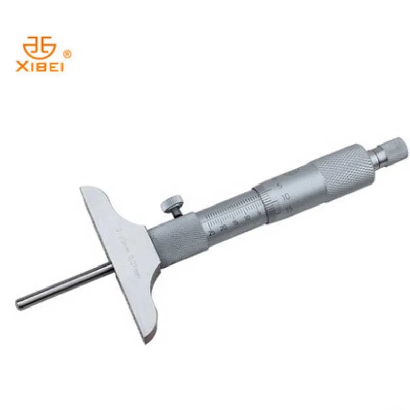 0-25 мм 0-50 мм 0-100 мм 0-150 мм Микрометр глубины марки Xibei 0,01 мм микрометр глубины со стержнями штангенциркуль измерительные инструменты