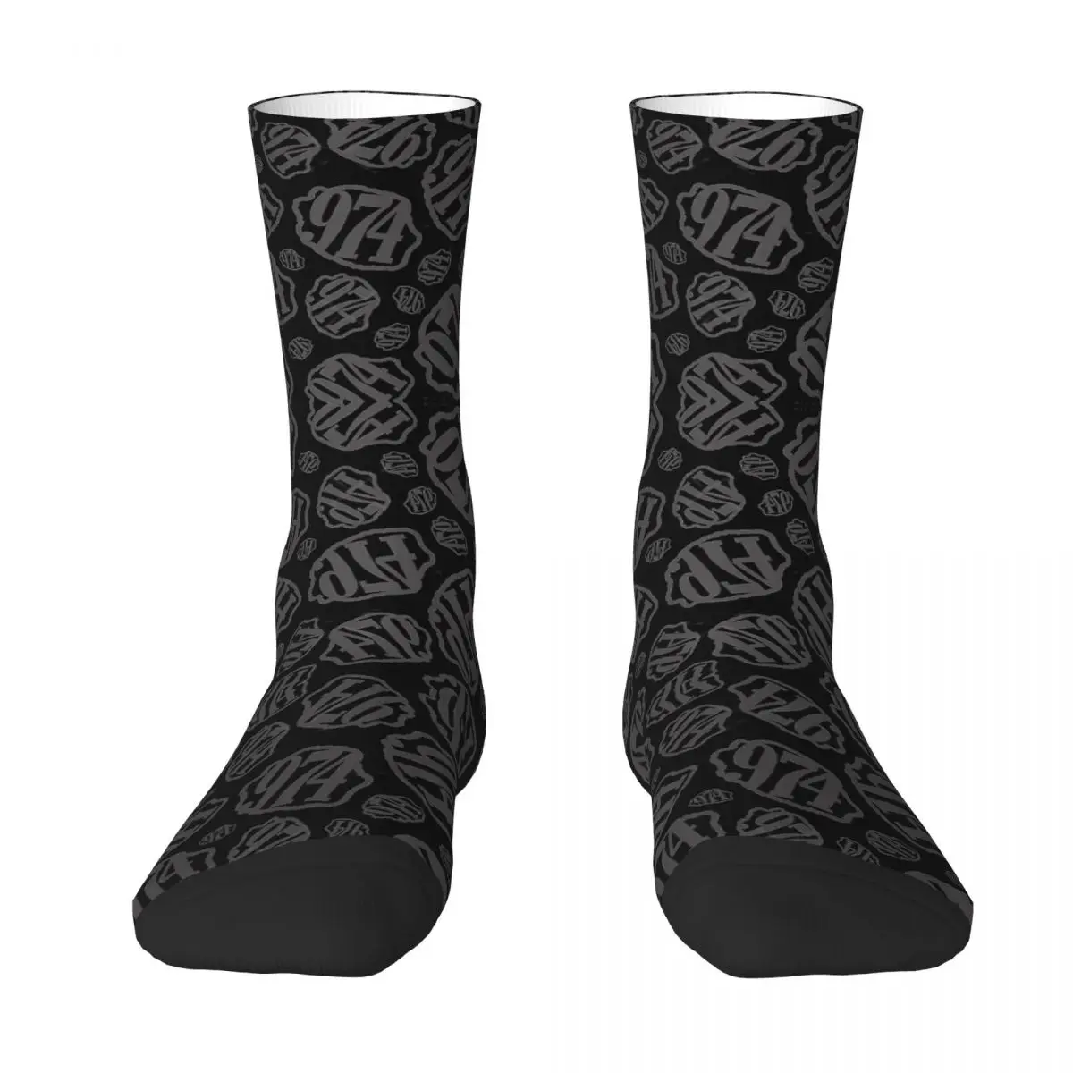 974 черных чулка R248, милые, лучшая покупка, шутка, Контрастные компрессионные носки для пехоты