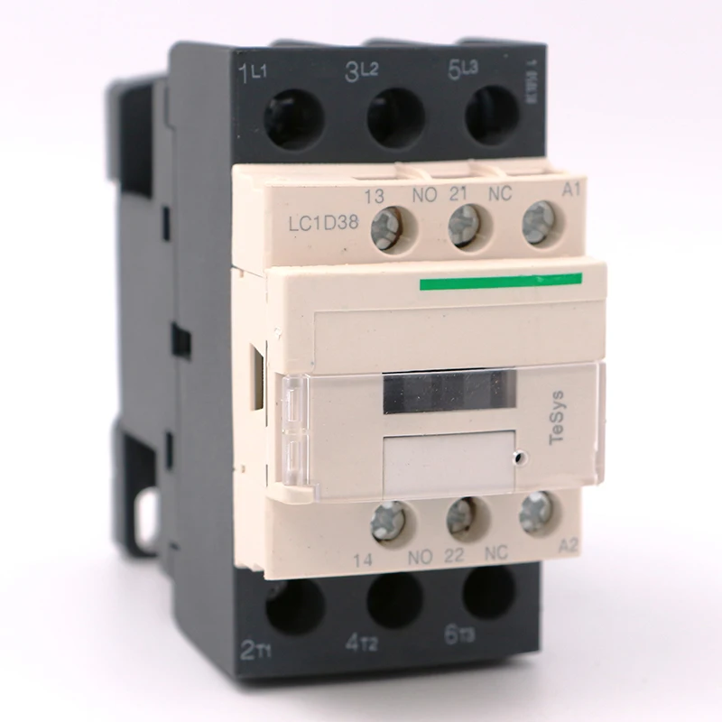 Электрический магнитный контактор переменного тока LC1D38M7 3P 3NO LC1-D38M7 38A Катушка переменного тока 220 В