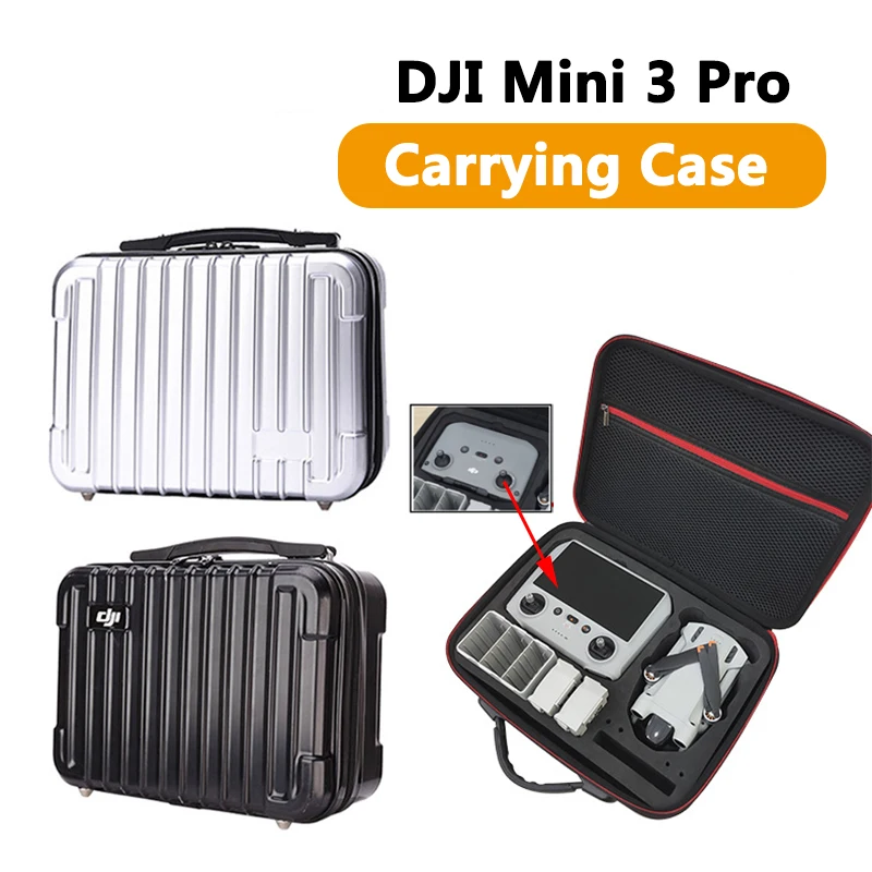 Чехол для хранения Mini 3 Pro, водонепроницаемая портативная сумка в твердом корпусе, ручная дорожная сумка для аксессуаров дрона DJI Mini 3 Pro