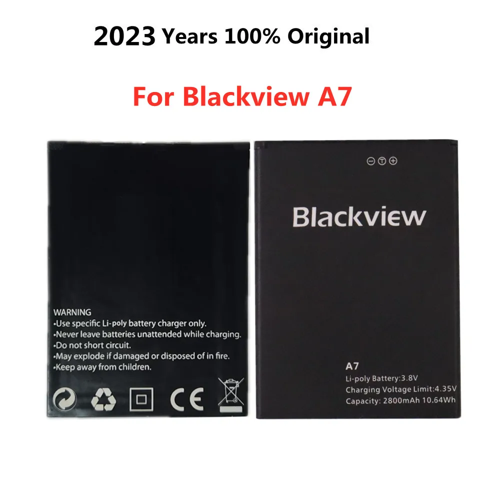 2023 Новый 100% Оригинальный Аккумулятор Blackview A7 2800 мАч Для Blackview A7 BV A7 Smart Cell Phone Replacement Battery Аккумуляторы