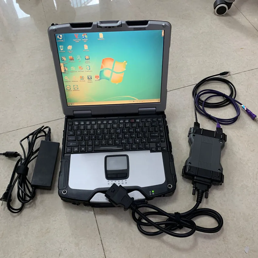 Диагностический сканер по протоколу DOIP Wifi Mb Star C6 Vci CAN Hdd 320 ГБ, программное обеспечение для ноутбука CF30, готовое к работе