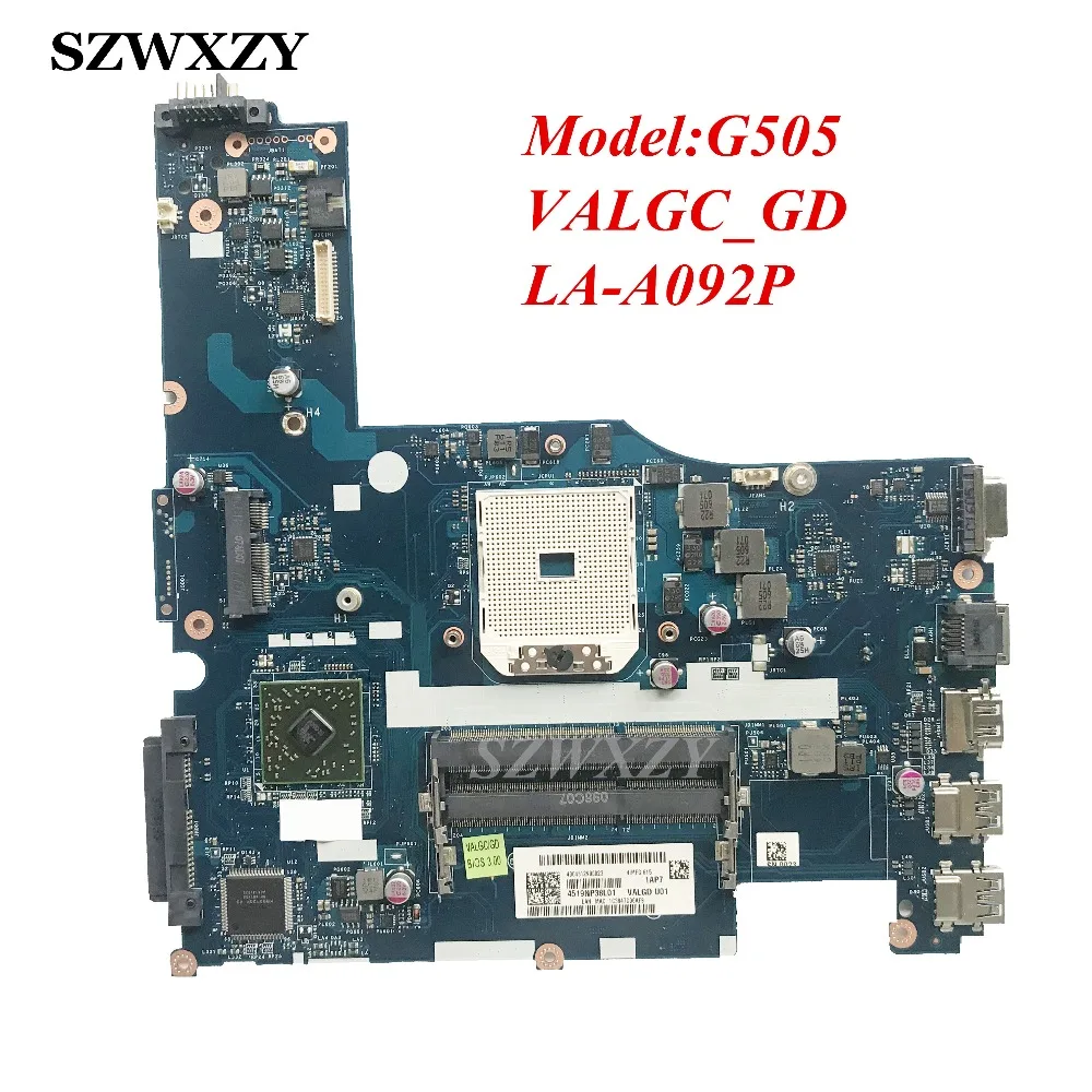 Восстановленная материнская плата для ноутбука Lenovo G505S VALGC_GD LA-A092P FRU: 90003235 DDR3