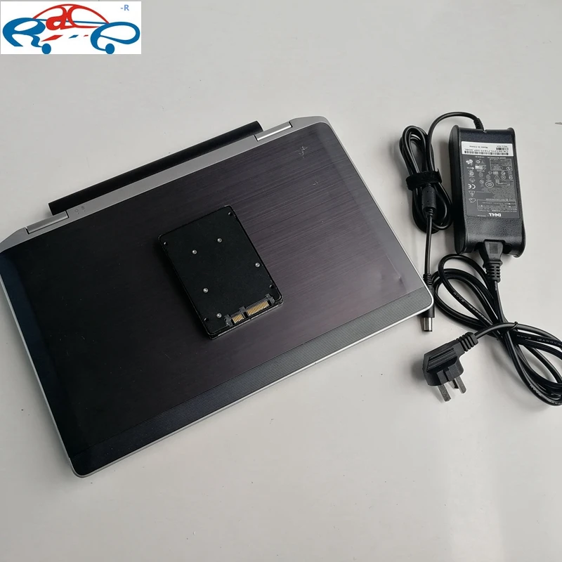 НОВЕЙШЕЕ программное обеспечение Icom и жесткий диск A2 в 1 ТБ хорошо установлены на ноутбуке E6320 4G Auto repair & diagnosis tool