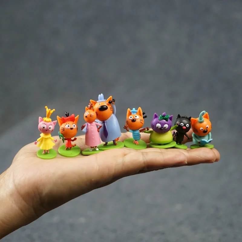 Оригинальное творение Можно выбрать мультяшную мини-куклу семейства Михао, модель игрового украшения, куклу из ПВХ, детские игрушки