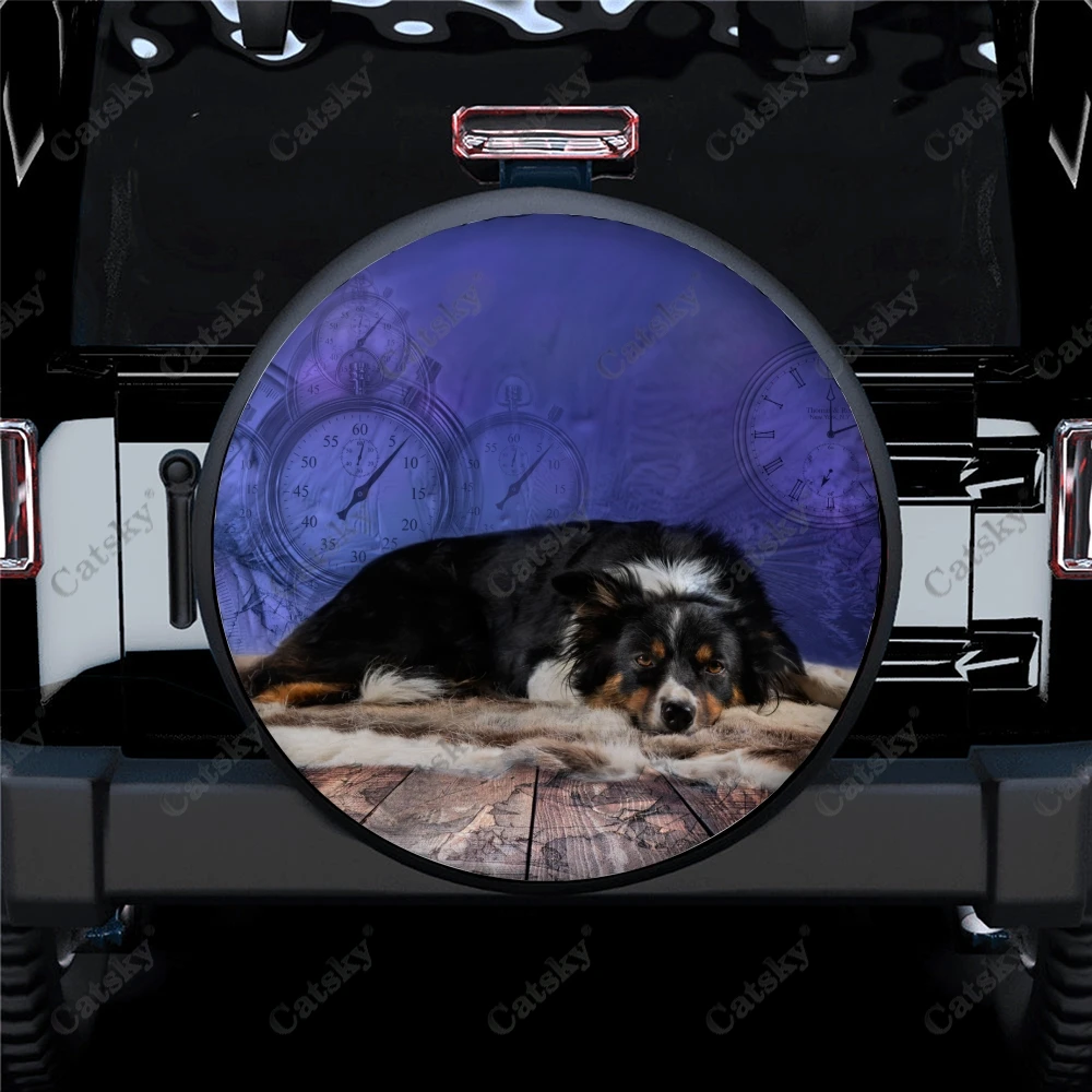 Чехол для запасного колеса с принтом бернского горного пса, Водонепроницаемый протектор колеса для автомобиля, грузовика, внедорожника, кемпера, прицепа Rv 14 