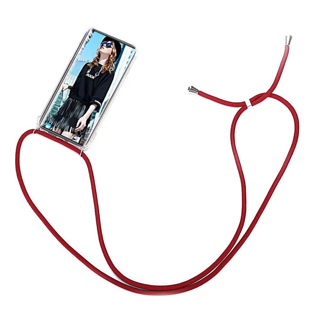 Ремешок Шнур Цепочка Чехол для Телефона Samsung S11 S11E S10 S9 S8 Plus S7 Edge Ожерелье Ремешок Coque Для Galaxy Note 10 Pro 9 8 Case