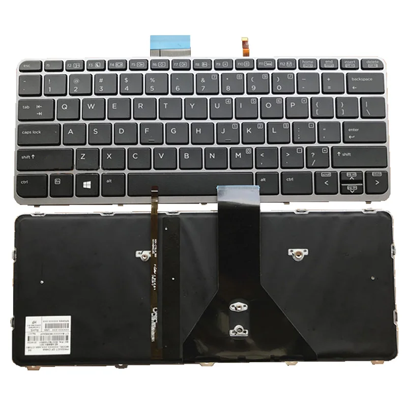 Бесплатная доставка!! 1шт Новая оригинальная клавиатура для ноутбука HP Elitebook 1012 1020 G1 1030 G1 с подсветкой