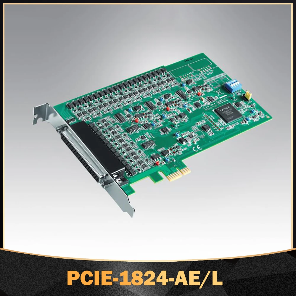 16-разрядная 32-канальная карта аналогового выхода PCIE для карты сбора данных Advantech PCIE-1824-AE / L
