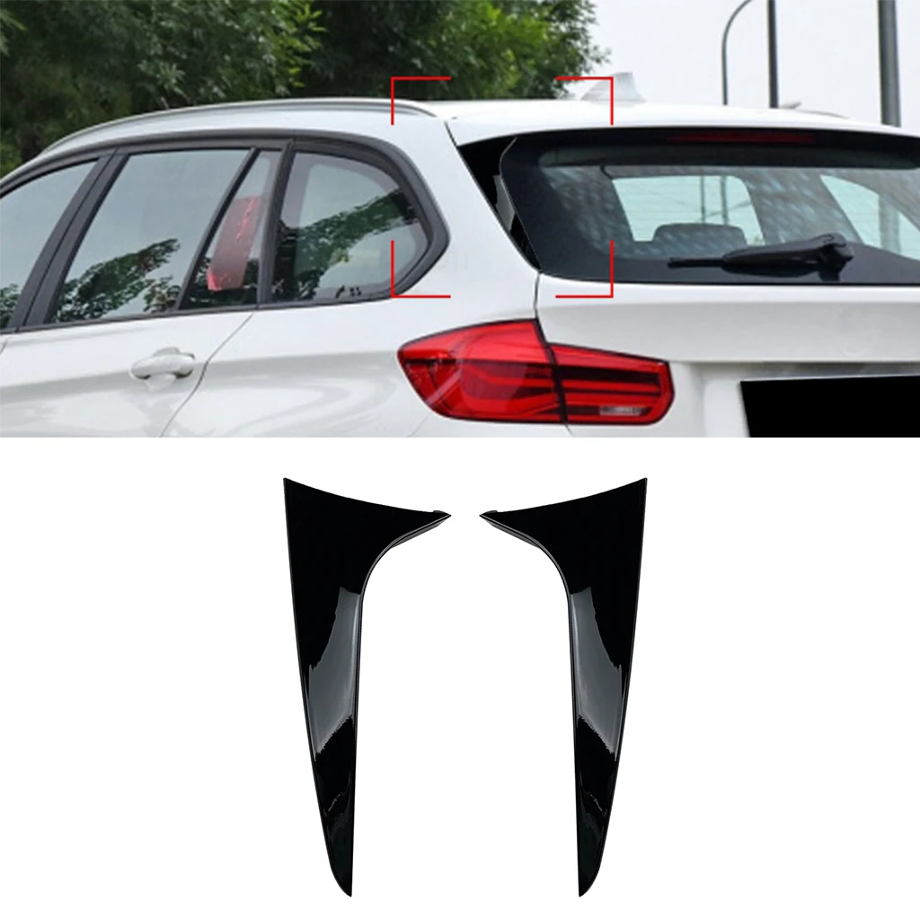 Для BMW 3 серии F31 Touring Wagon 2012 2013 2014 2015 2016 2017 2018, Сплиттер заднего стекла, спойлер, боковая наклейка, отделка
