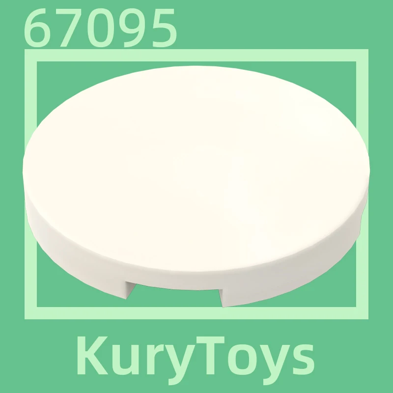 Kury Toys DIY MOC для 67095 деталей из строительных блоков для плитки, круглые 3 x 3