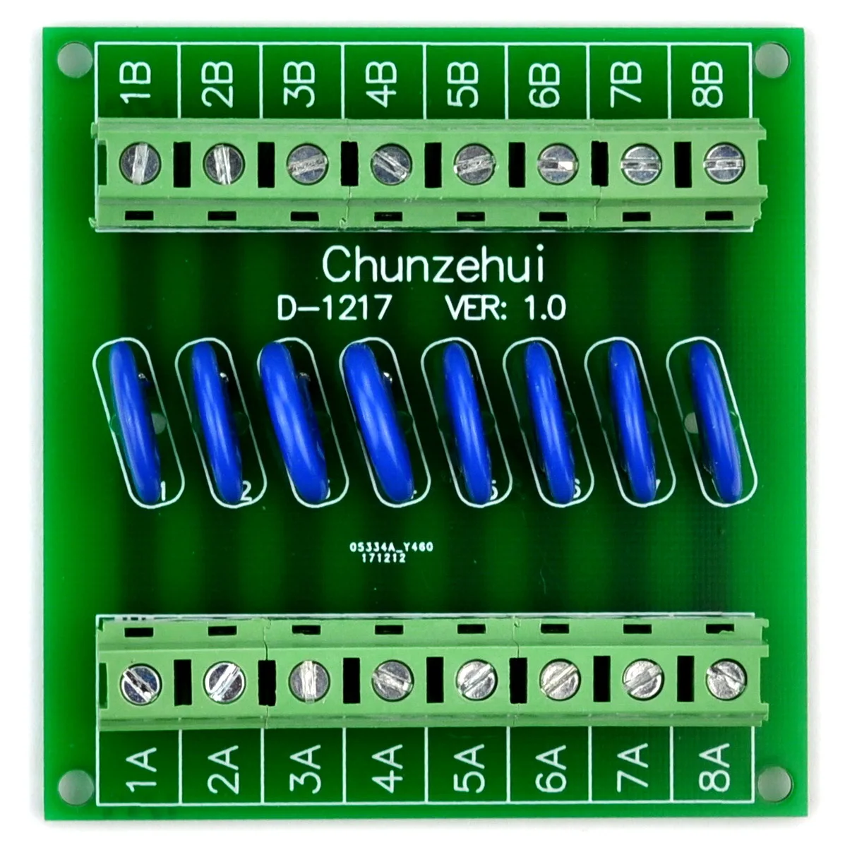 Chunzehui 8 каналов Индивидуальный модуль интерфейса варистора из оксида металла SIOV 150 В, плата защиты от перенапряжения SPD.