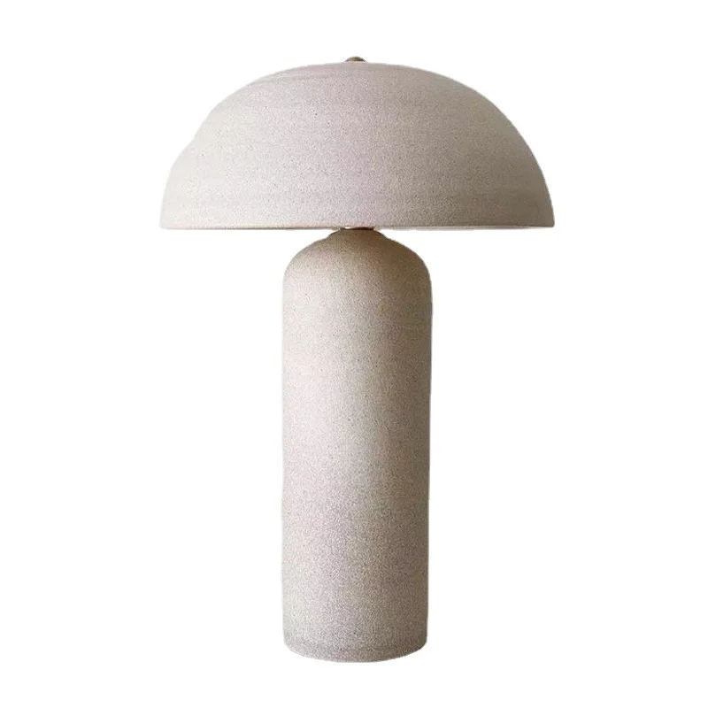 Лампа-гриб, Керамика в форме винного кувшина, Восточный дизайн, Светодиодная Антикварная настольная лампа с регулируемой яркостью, светильник, Бытовая Техника, Домашний декор