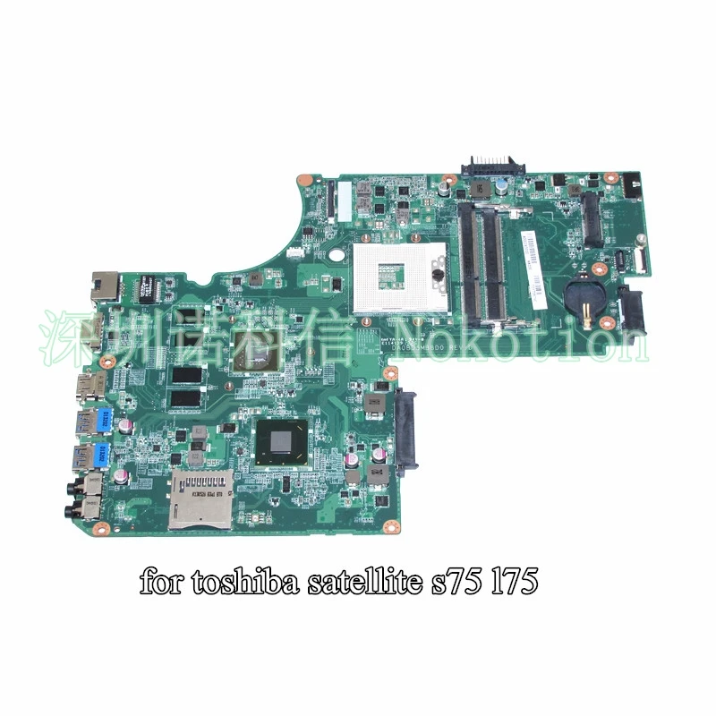 NOKOTION DA0BD5MB8D0 A000243200 Для toshiba satellite S75 L75 C70 C70-A материнская плата ноутбука 17,3 дюймов GeForce GT740M HD4000