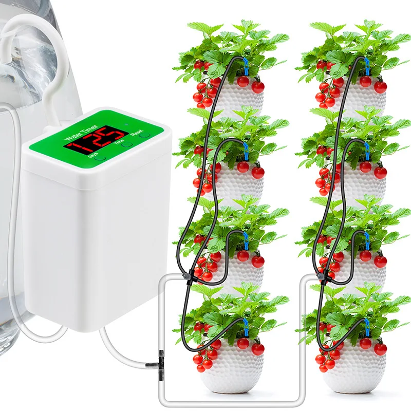 Бытовая интеллектуальная машина для капельного орошения Lazy Pot Timing Артефакт для выращивания цветов с автоматическим ленивым поливом