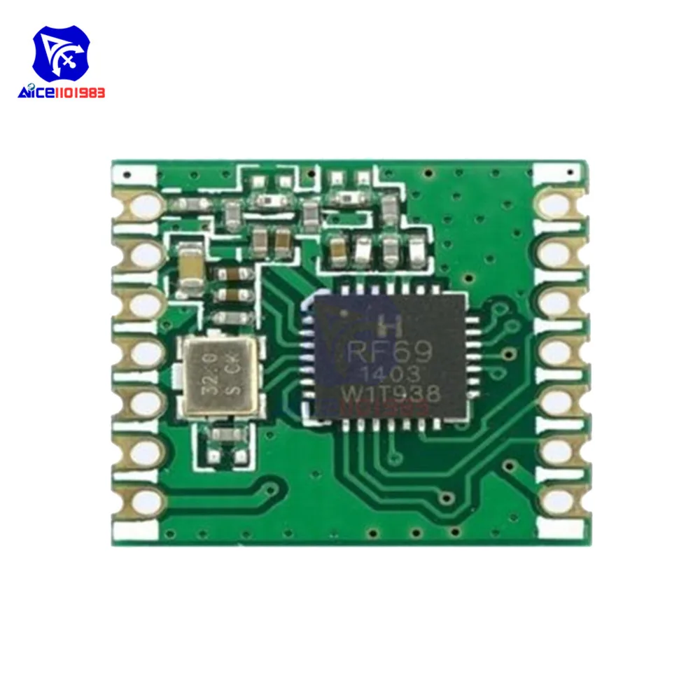 Модуль беспроводного приемопередатчика diymore RFM69CW 433 МГц HopeRF IOT для Arduino