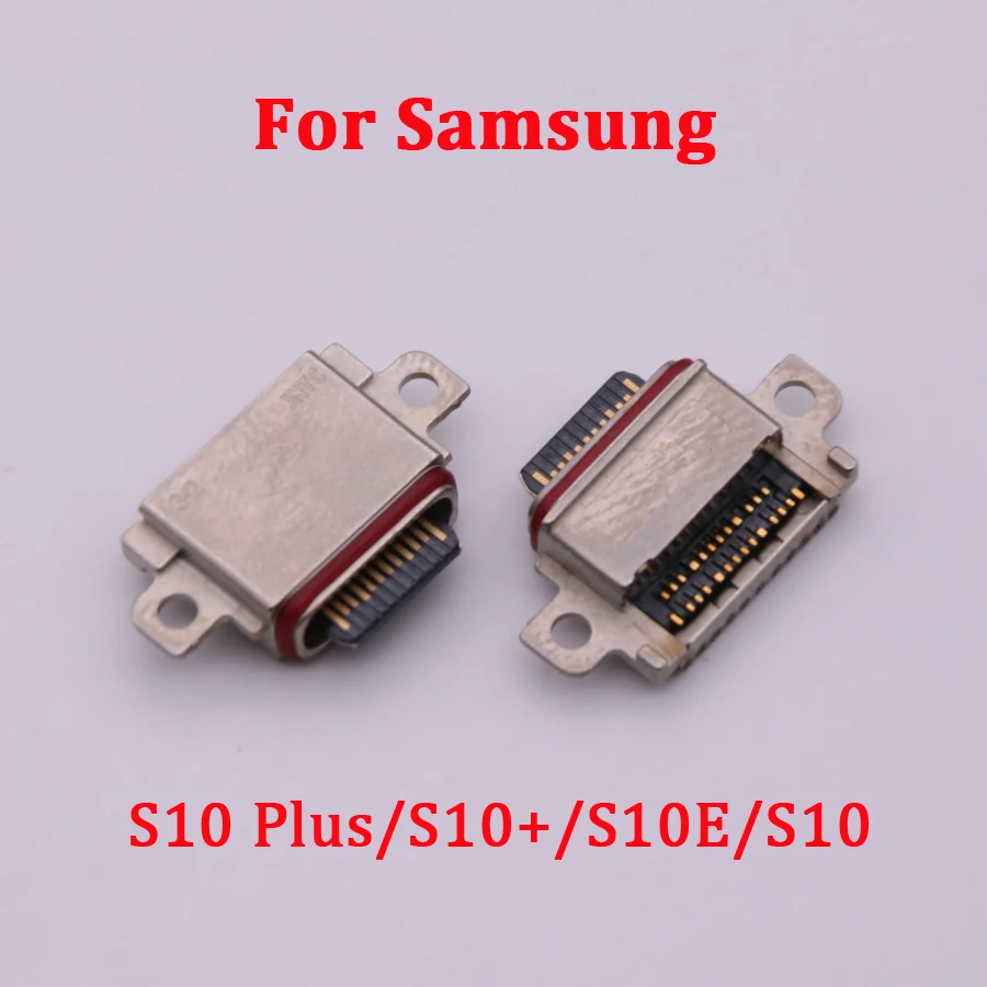 5шт Usb Зарядка Зарядное Устройство Док-Порт Разъем Тип C Штекер Для Samsung Galaxy G977 G975 G970 G973 G973F S10 Plus SE S10E S10Plus