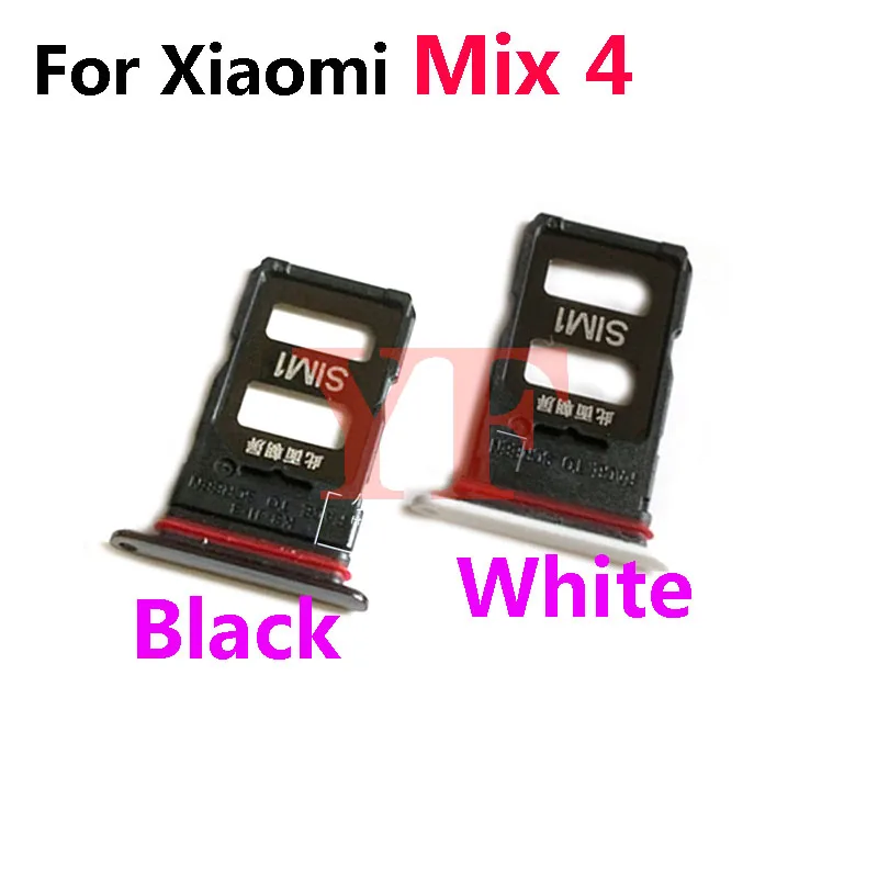 Оригинал для Xiaomi MI MIX 4 mix4 Держатель для чтения sim-карт Держатель лотка для sim-карт Слот адаптера Запасные части